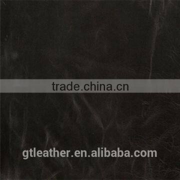 Genuine crazy horse cow leather for handbag leather