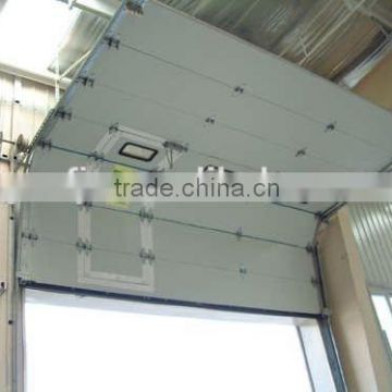 Guangzhou overhead garage door system, stainless steel garage doors