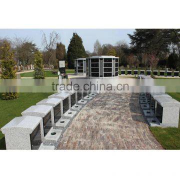 China gery octagonal columbarium with shanxi black door