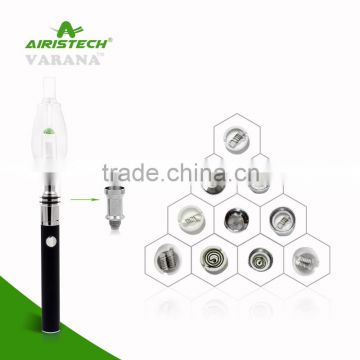 Hot selling baking vaporizer,Airistech varana vaporizer wax pen in electronic wholesale glass bubbler vaporizer