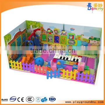 Guangzhou funny jungle theme soft indoor playground equiment small play gym