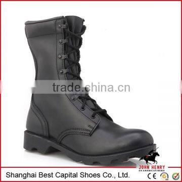 Military Tactical Boots with Full Grain Leather//High Quality Rubber Military Boots //good leather military boots