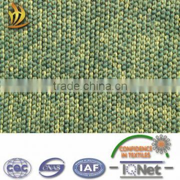 Strip pattern loop gage knit jacquard wool colth fabric