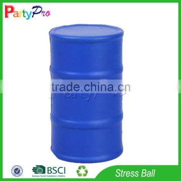 Partypro Best Selling Products Custom Logo PU Foam Oil Drum AntiStress Ball