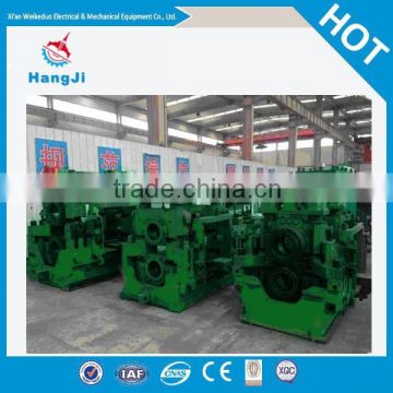Steel continuous hot roughing rolling mill group for wire rod and rebar