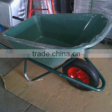 WB6408 heavy duty plastic tray wheelbarrow