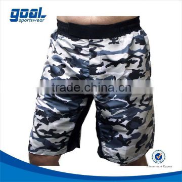 Full sublimation durable useful blank MMA shorts wholesale