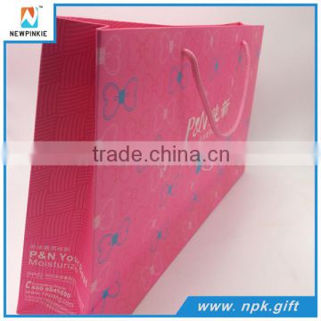 2016 Customized Cheap Paper Shopping Bag for Shopping
