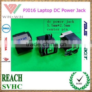 PJ016 2.5 DC Power Jack for ASUS: A2500H, A3 series (A3, A3G, A3H, A3V, A3VC, A3VP), Z91E