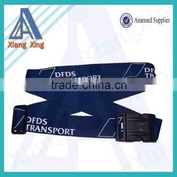 100% Polyester Retractable Printed Logo Luggage Belt