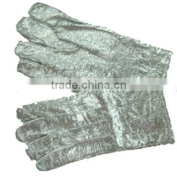 Aluminum foil gloves