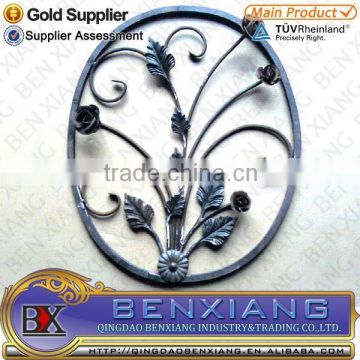 wrought iron components/ wrought iron rosettes prices