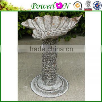 Wholesale High Quality Wrough Iron Bird Freeder Plant Stand Garden Ornament For Patio Backyard I28M TS05 X00 PL08-6133