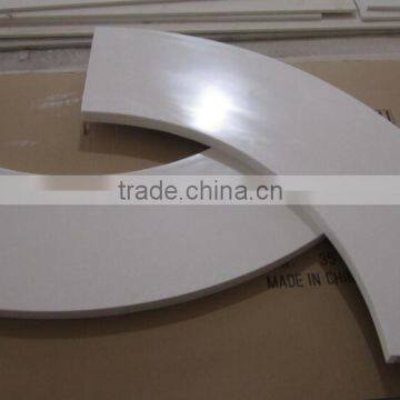 Decorative artificial stone slabs for counter , pure acrylic solid surface sheet