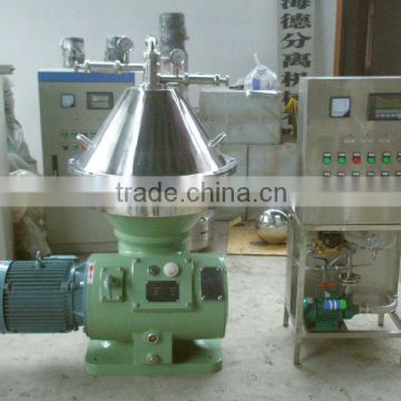 disc stack centrifuge separator with high quality and large capacity in LiaoyangHongji