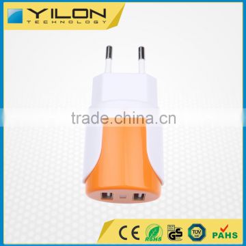 World Class Supplier Factory Price Cheap Dual USB Wall Charger
