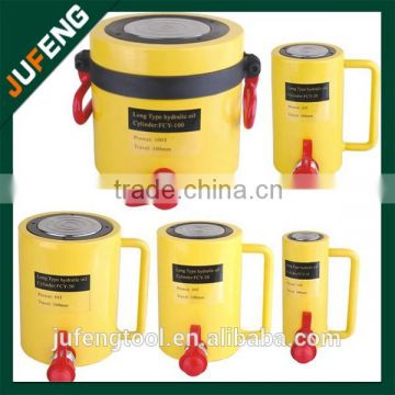 50t single acting manufacturer steel body material hydraulic cylinder with cheap price FCY-50100