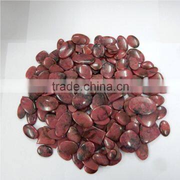 NATURAL RHODONITE CABOCHON GOOD COLOR & QUALITY LOT