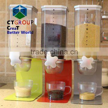 Creative Barrels Containers Cereal Dispenser Rice Storage Jar