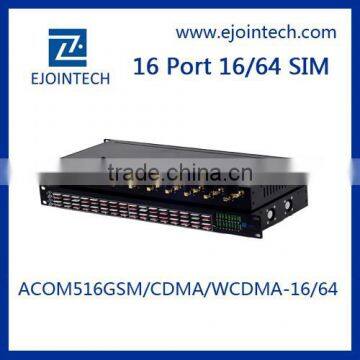 Goip-16 GSM/UMTS gateway support Asterisk/vos/vps gsm gateway 32-port for company saving calling charges