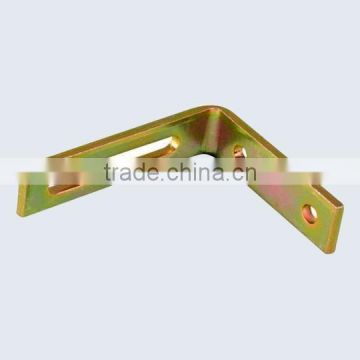 China precision cnc bend brass sheet metal stamping part