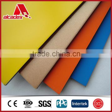 china manufacture fireproof aluminum foam sandwich panel bronze color