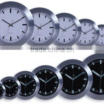 Luxury ajanta wall clock models machine cheap decorative aluminum wall clock!