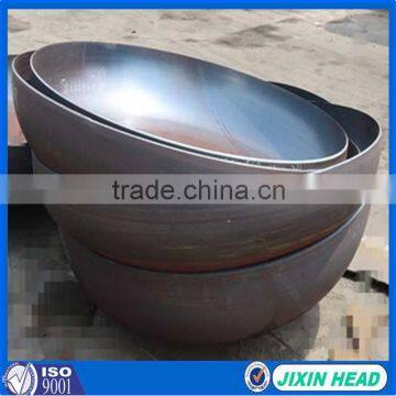 EHA carbon steel pipe fitting flanged seamless elliptical dish end