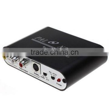 Newest NTSC/PAL format Mutual Converter support 16:9 TV