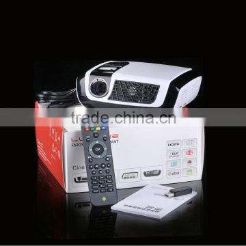 C7 world 1st android4.0OS 1080p wifi smart portable mini led projector