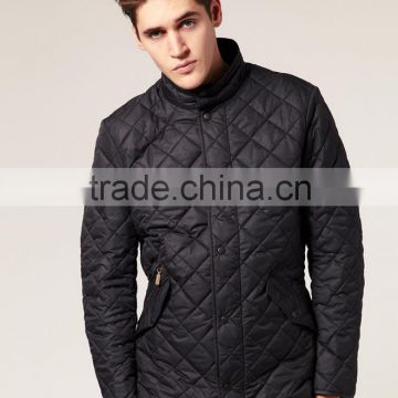 Customize latest quilted bomber jacket for men
