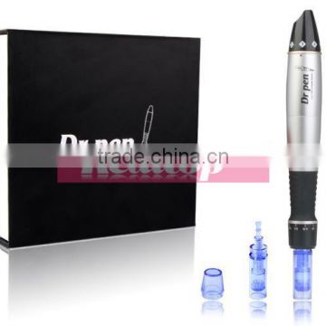 Derma roller pen 12 needles derma safe auto micro needle therapy system dr. pen derma stamp 3.0mm Meso Needle Pen for face body