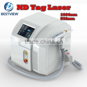 Varicose Veins Treatment 2016 CE Approved Q- Switched Tattoo Removal Nd YAG Laser Machine 0.5HZ