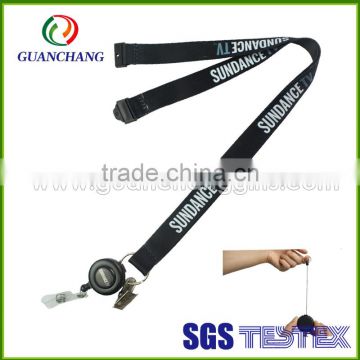 new product on China market high quality retractable lanyard with badge reel