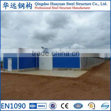 Cheap Steel Frame Structure Prefabricated Chicken House in Kenya Africa