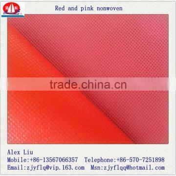 Red series non-woven fabric made in china factory / pp nonwoven fabric / pp non woven fabric