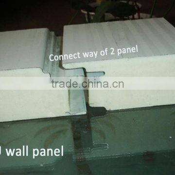 Polyurethane sandwich panel for wall / PU exterior wall panel