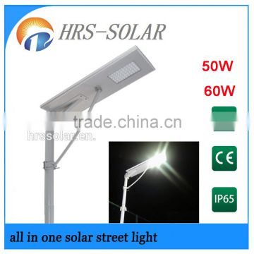 Efficiency Bridgelux solar power IP64 18V 60w,50w,30w,15w,8w,6w aluminum led street light housing