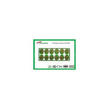 4 layer Multi printed circuit board FR4 1.0mm trace 3mil hole 0.15mm Round pcb