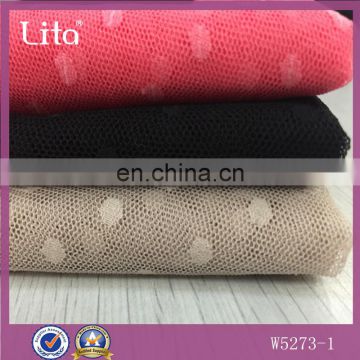 polyester dot for new fashion dress