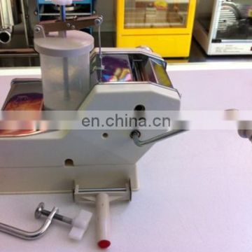 High Efficiency New Design dumpling form machine Chinese dumpling skin maker manual type dumpling making machine