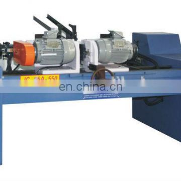 Double head metal round pipe/bar chamfering machine