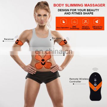 Remote Controller Electrical Muscle Stimulation Massager EMS muscle training pad