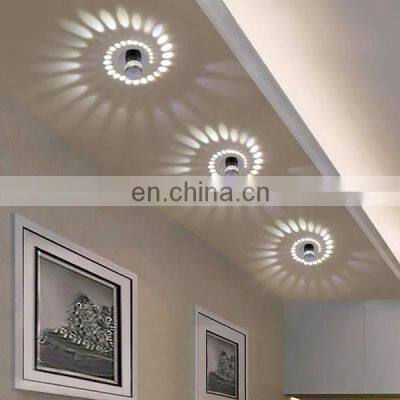 Modern Swirl LED Ceiling Lamp Colorful Mounted Lamp with Remote