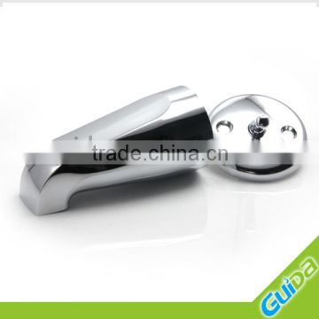 Adjustable zinc wall mount bath faucet in chrome plated
