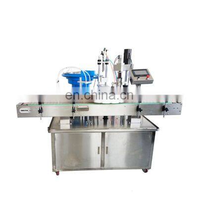 YTK-AFC980 5-50ml 2 Head Automatic carousel filling capping machine Small Round Bottle Liquid Filling Machine