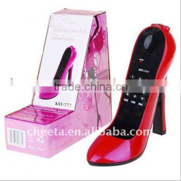 High Heel Shape Telephone For Girls