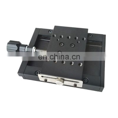 PT-SD102PS X Axis Manual Linear Stage 50mm Translation Stage Manual Platform Optical Sliding Table