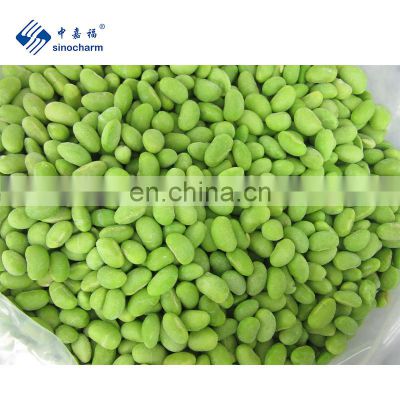 Sinocharm BRC A Approved Frozen Food Soybean IQF whole Peeled Muki Edamame without pod