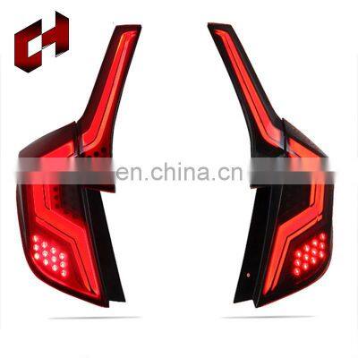 CH High Quality Color Smoke Clear Taillights Brake Reverse Light Spoiler Light For HONDA JAZZ/FIT 2014-2020